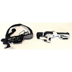 Build A Bear Star Wars Chewbacca Bow Caster Weapon & BAB Storm Trooper Gun Plush